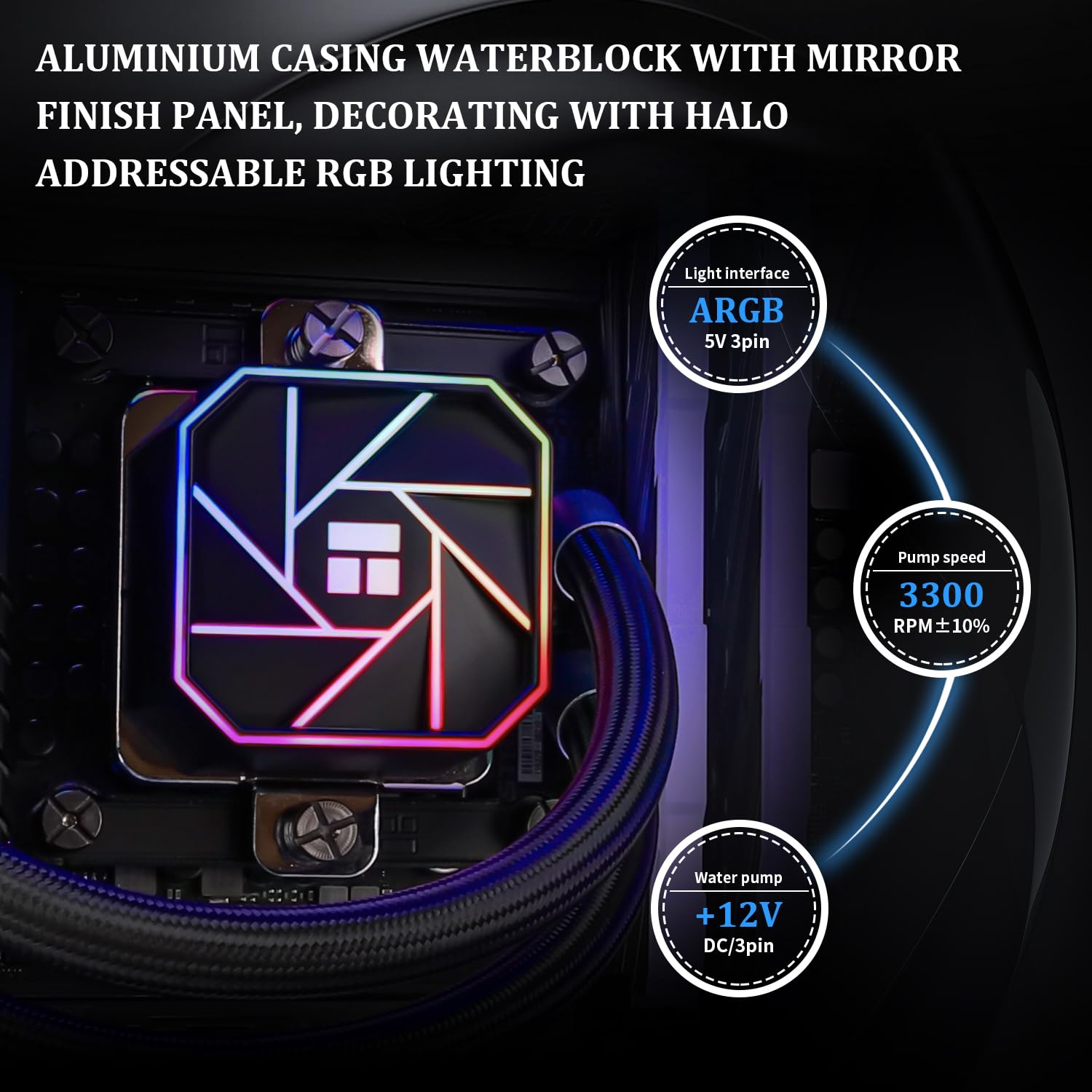 Thermalright Liquid Cooler Aqua Elite 360 V3 ARGB Black Thermalright Liquid Cooler Aqua Elite 360 V3 ARGB Black